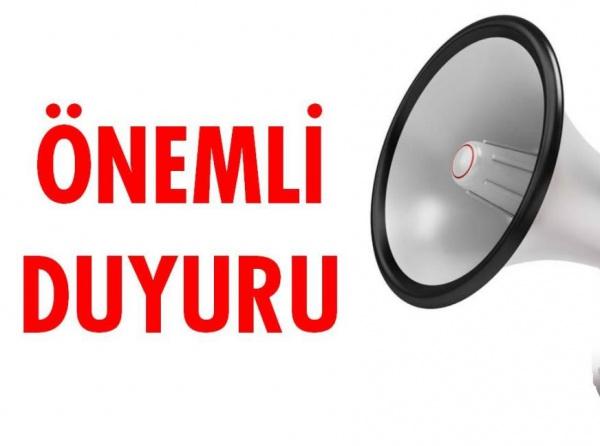 2018-2019 EĞİTİM ÖĞRETİM YILI 2. DÖNEM VELİ TOPLANTISI DUYURUSU.